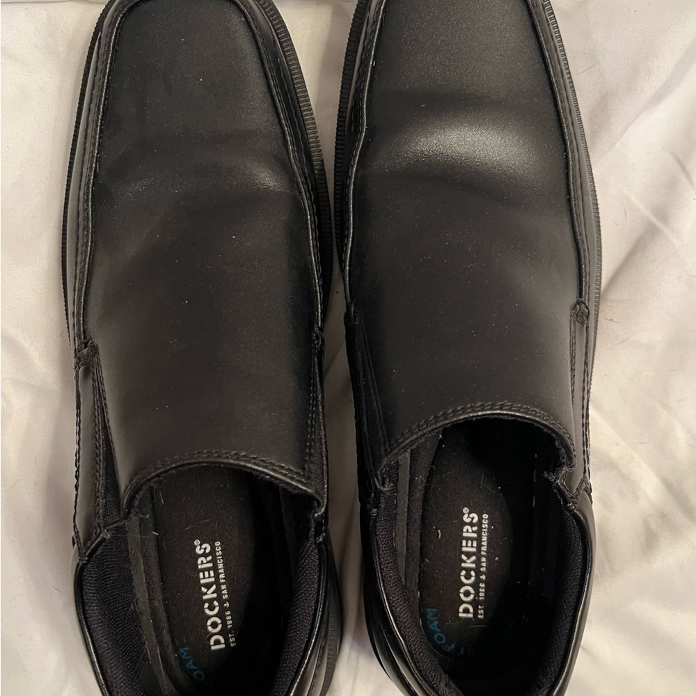 Dockers Men's Classic Black Loafers size 9